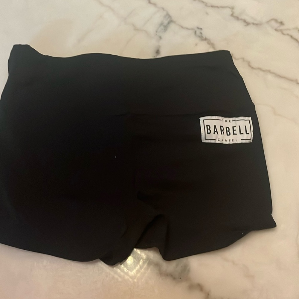Barbell Cartel Small Black Shorts